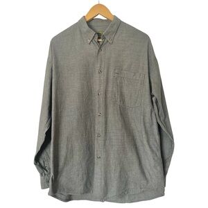 Vintage Y2K Rivers End Cotton Long Sleeve Button Down Shirt Gorpcore Normcore